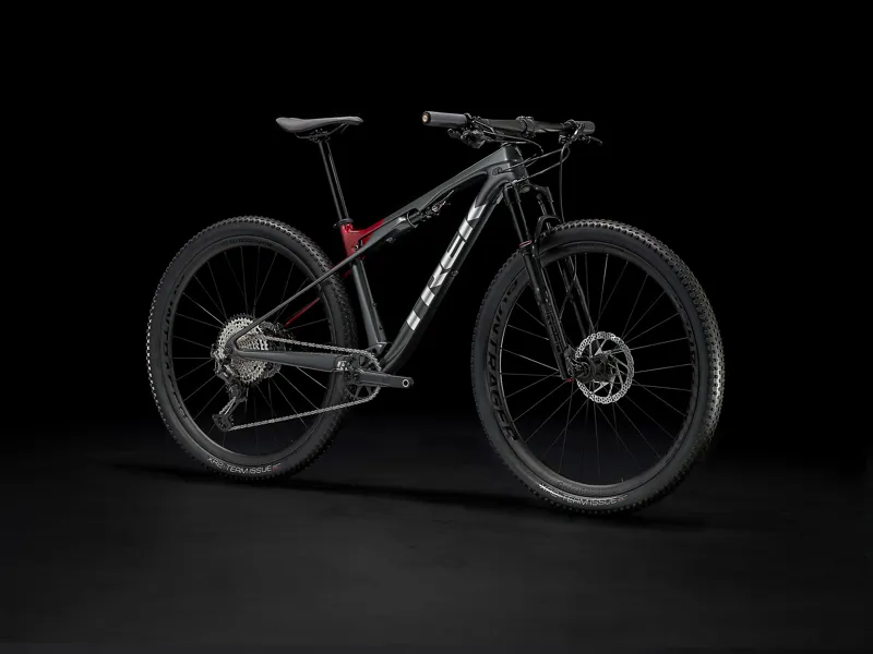  Trek Supercaliber 9.7 Mountain Bike in Lithium Grey/Crimson-11