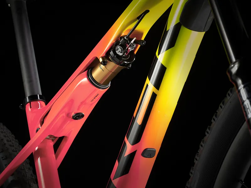 Trek Supercaliber 9.9 XX1 AXS XC Mountain Bike in Yellow-1