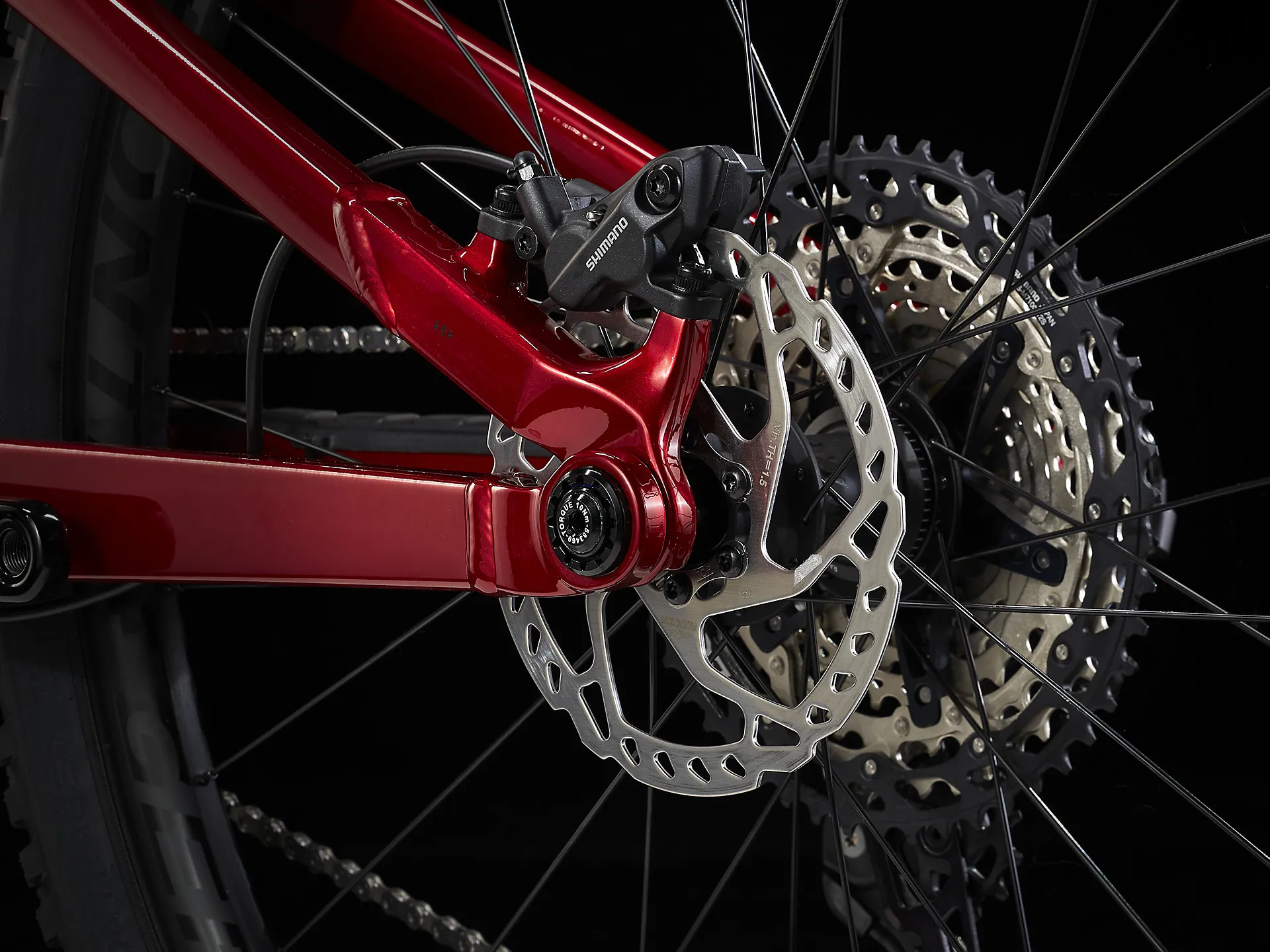 Trek Top Fuel 8 XT XC Mountain Bike in Crimson