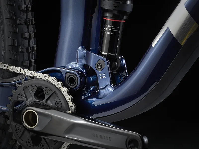 Trek Top Fuel 8 XT XC Mountain Bike in Mulsanne Blue-6