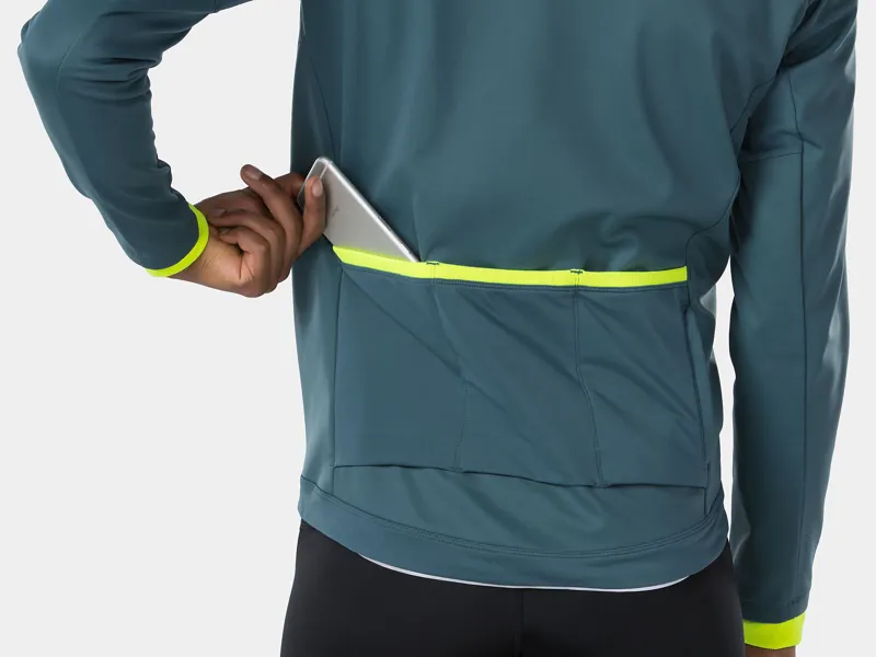  Bontrager Velocis Subzero Softshell Cycling Jacket in Blue-7