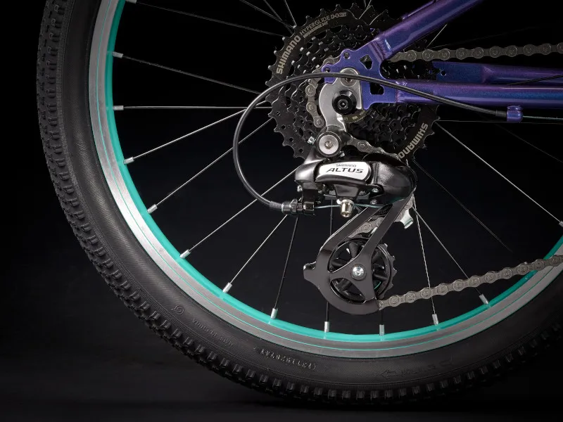 Trek Wahoo 20 Kids Bike in Purple-1