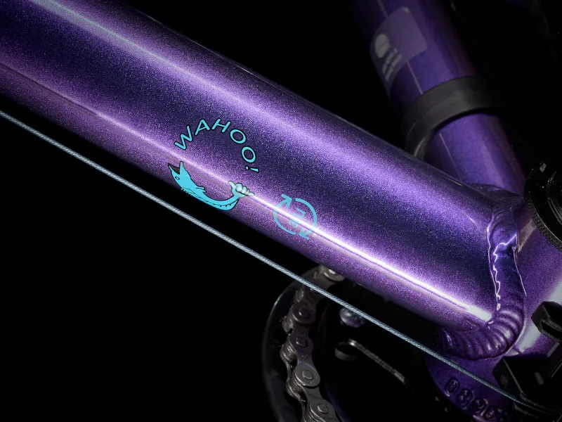 Trek Wahoo 26 Hybrid Kids Bike in Purple-4