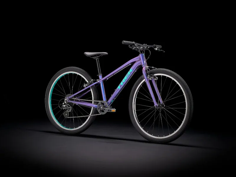 Trek Wahoo 26 Hybrid Kids Bike in Purple-6