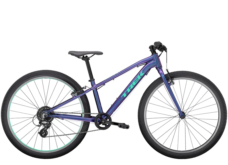 Trek Wahoo 26 Hybrid Kids Bike in Purple