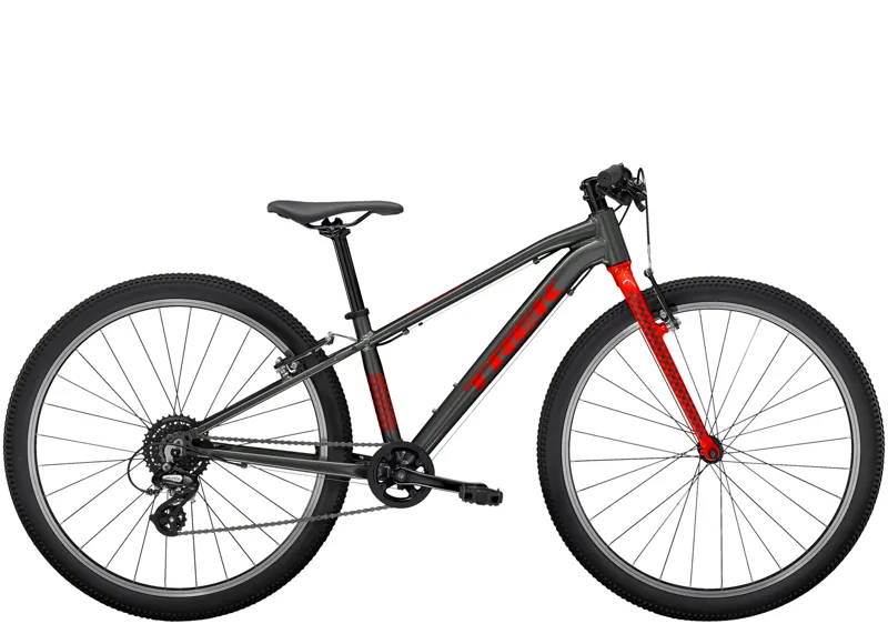 Trek Wahoo 26 Hybrid Kids Bike in Grey