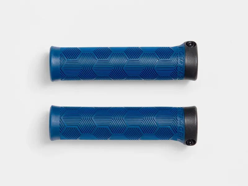 Bontrager XR Trail Comp Recycled Plastic Grip in Blue