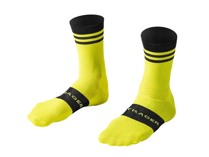 Bontrager Race Crew Cycling Sock in Yellow