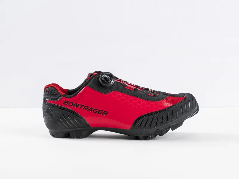 Bontrager Foray SPD Mountain Bike Shoe in Red
