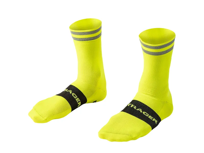 Bontrager Halo Crew Cycling Socks in Yellow