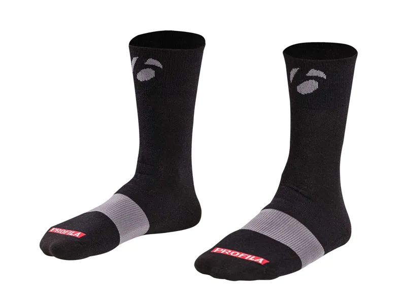  Bontrager Race Thermal Wool 5 inch Sock in Black