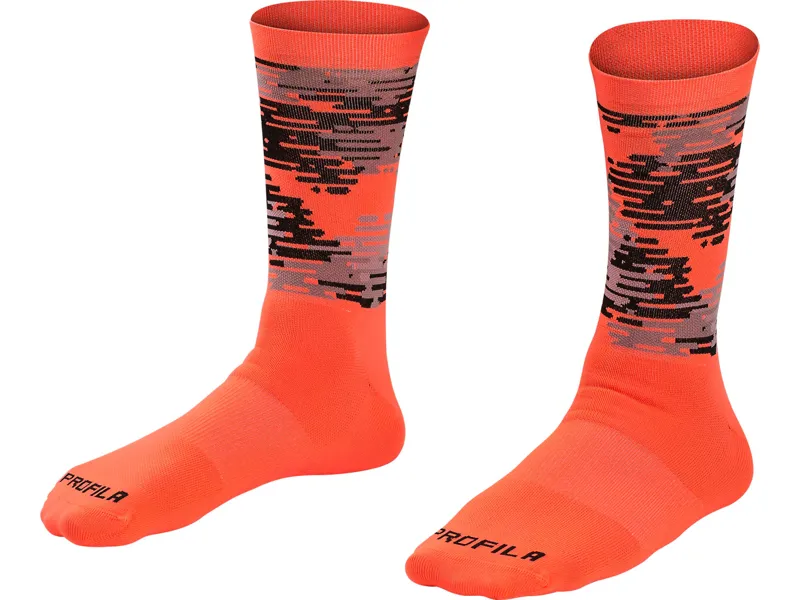  Bontrager Race LTD Crew Cycling Sock in Orange