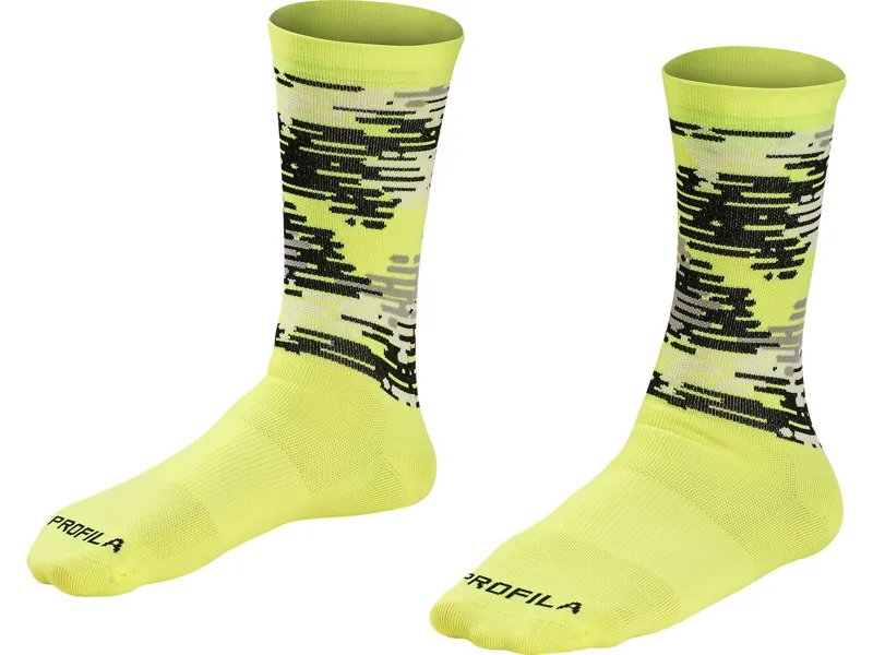  Bontrager Race LTD Crew Cycling Sock in Yellow