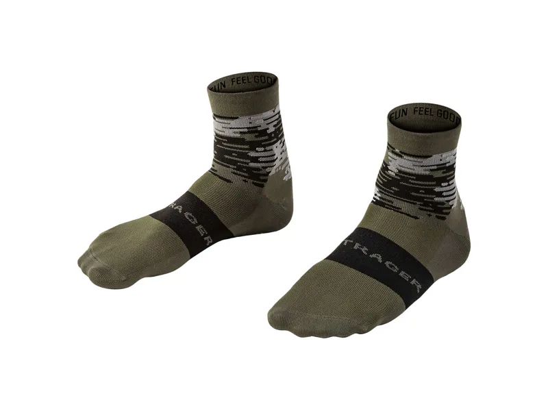 Bontrager Race Quarter Cycling Sock in Green