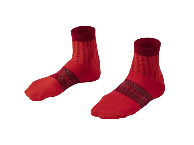 Bontrager Race Quarter Cycling Sock in Red