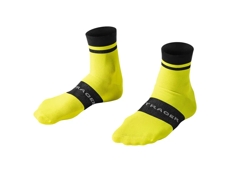 Bontrager Race Quarter Cycling Sock in Yellow