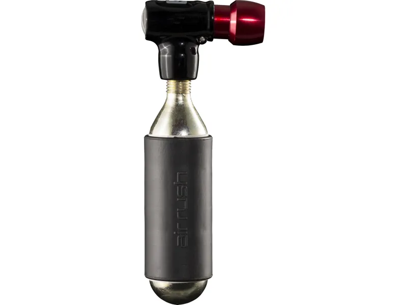Bontrager CO2 Air Rush Elite Cycling Pump in Red