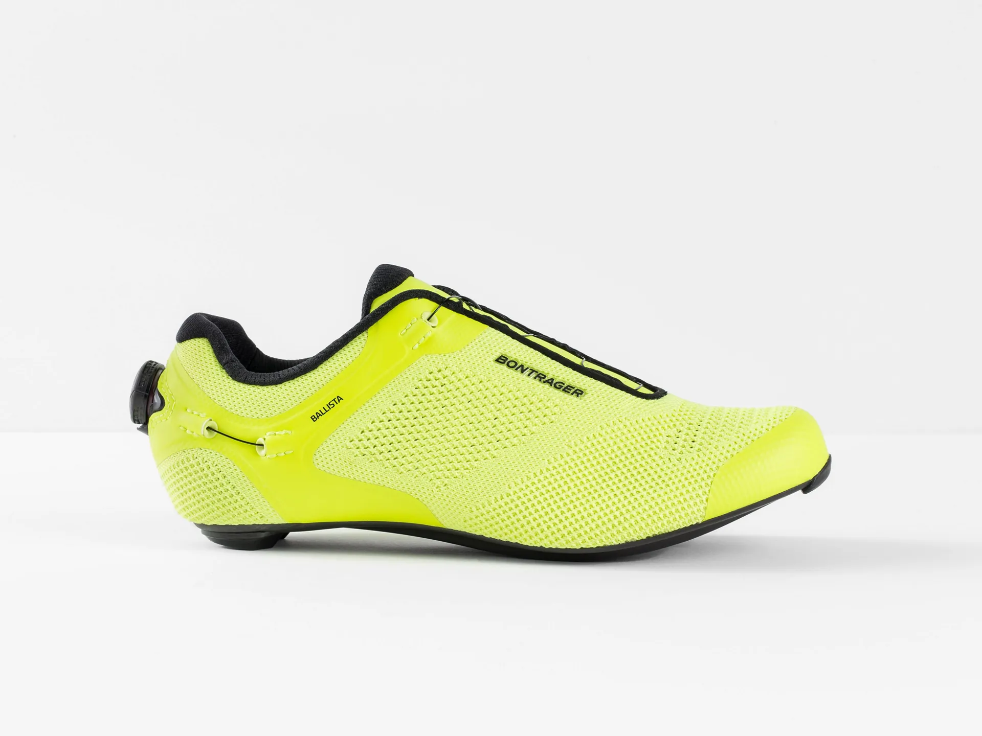 Bontrager Ballista Knit SPD-R Carbon Road Bike Shoe in Yellow