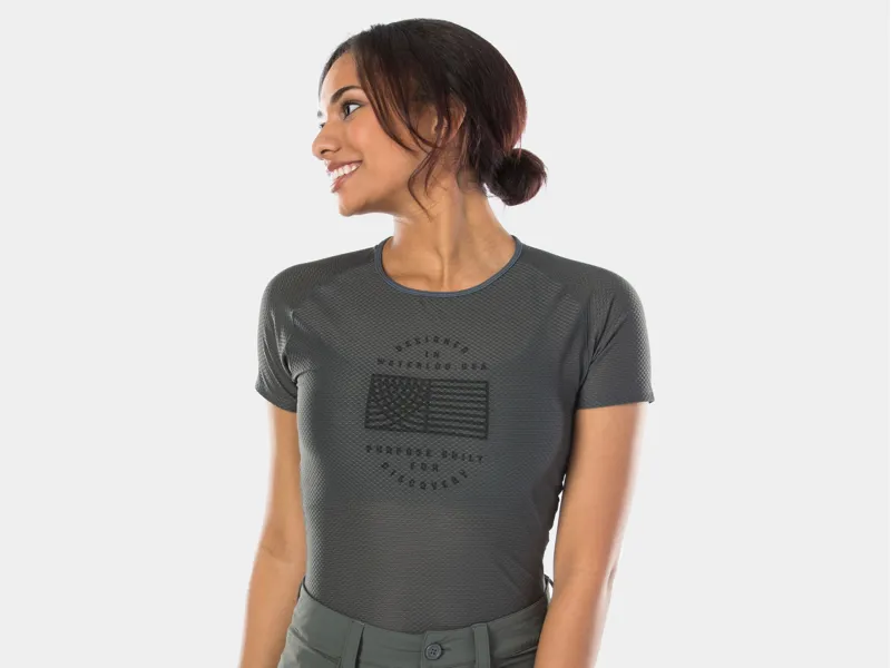 Bontrager Mesh Short Sleeve Womens Baselayer in Black