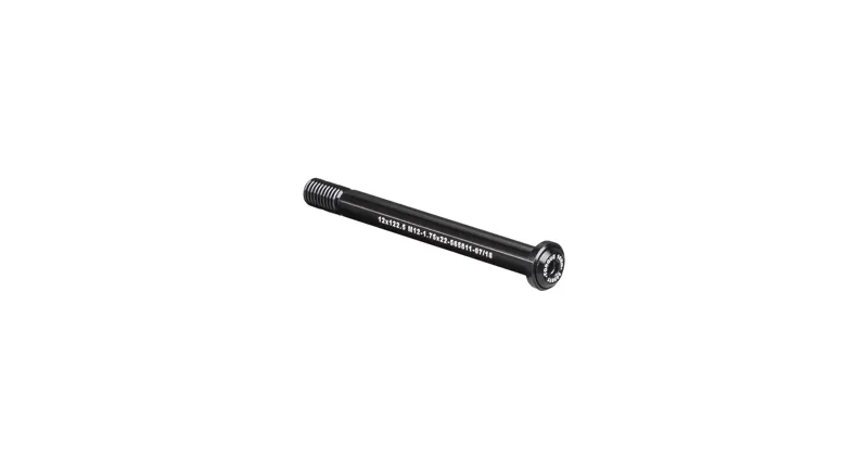 Bontrager 15 X 198 Front Thru Axle in Black