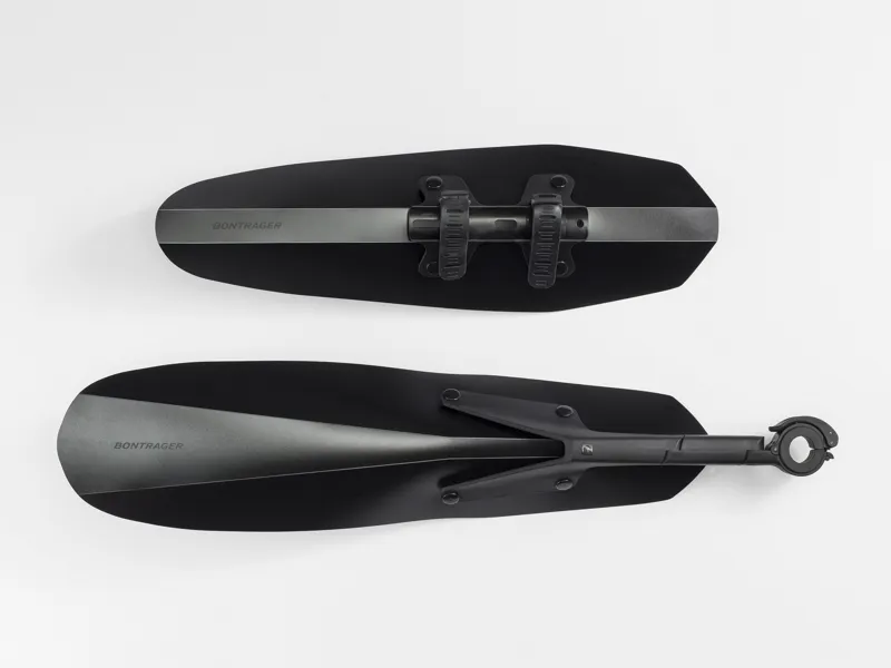 Bontrager Universal Fat Bike Mudguard Set in Black