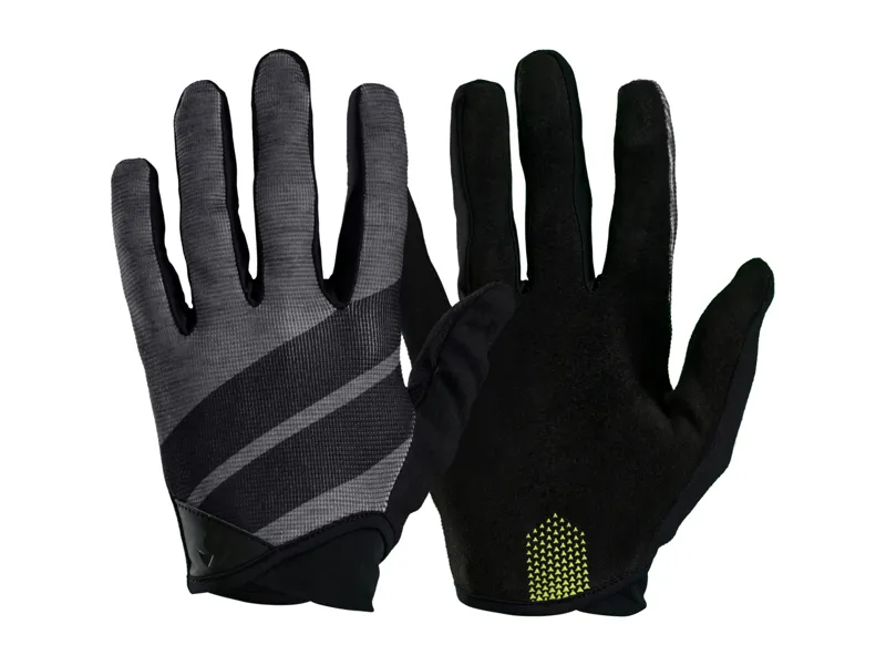 2018 Bontrager Rhythm Full Finger Glove in Grey