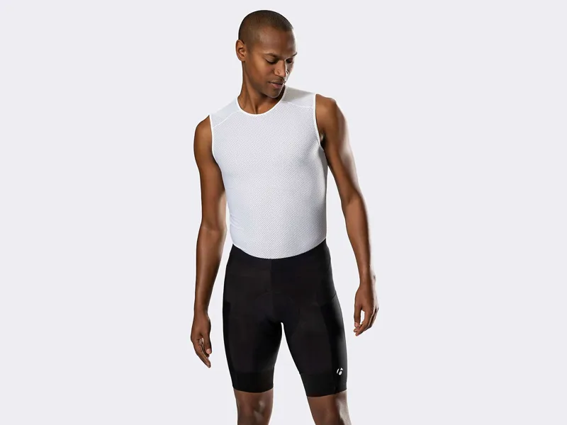 Bontrager Mesh Sleeveless Base Layer in White