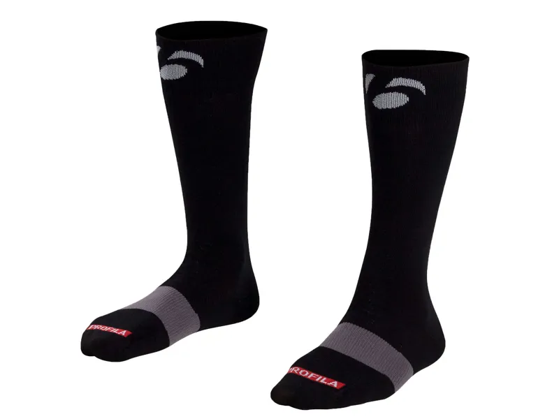 2018 Bontrager Race 7 inch Wool Cycling Sock in Black