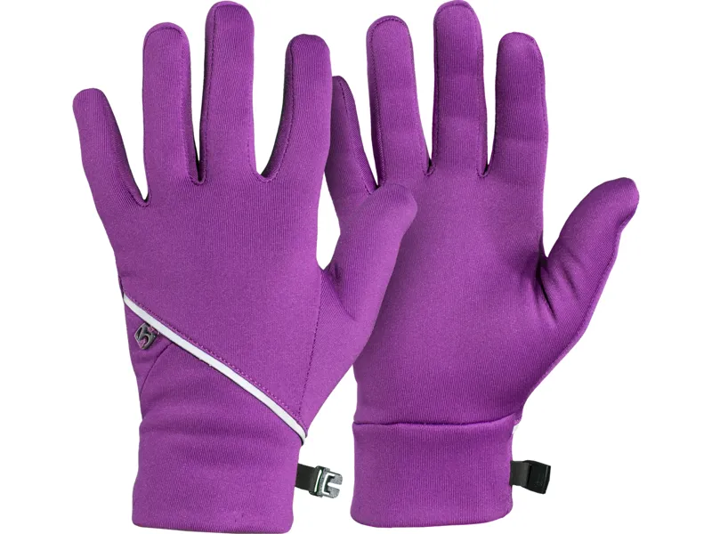  Bontrager Vella Thermal Long Finger Glove in Purple