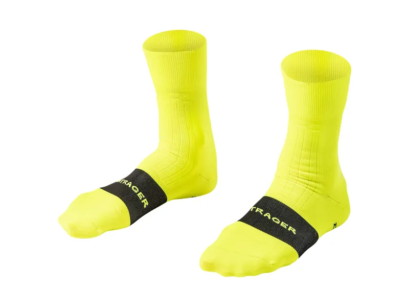 Bontrager Velocis Crew Cycling Sock in Yellow