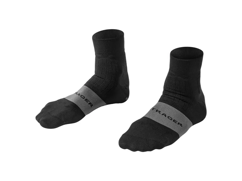 Bontrager Velocis Quarter Cycling Sock in Black