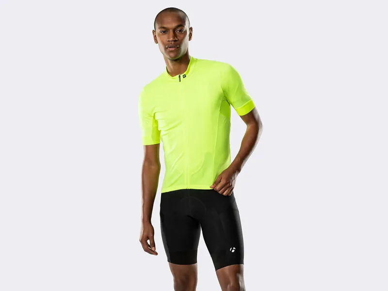  Bontrager Velocis Short Sleeve Cycling Jersey in Yellow