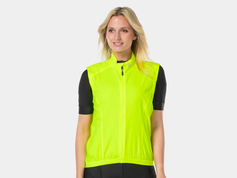 Bontrager Circuit Womens Windproof Cycling Gilet in Yellow