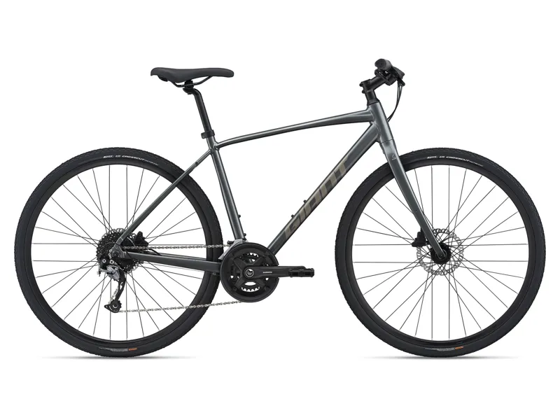  Giant Escape 1 Disc Hybrid Bike in Silver