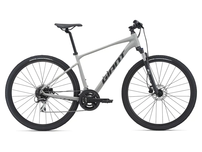  Giant Roam 3 Disc Hybrid Bike in Grey