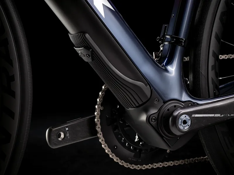 Trek Domane + LT 7 Road Bike Rage Red to Blue -8