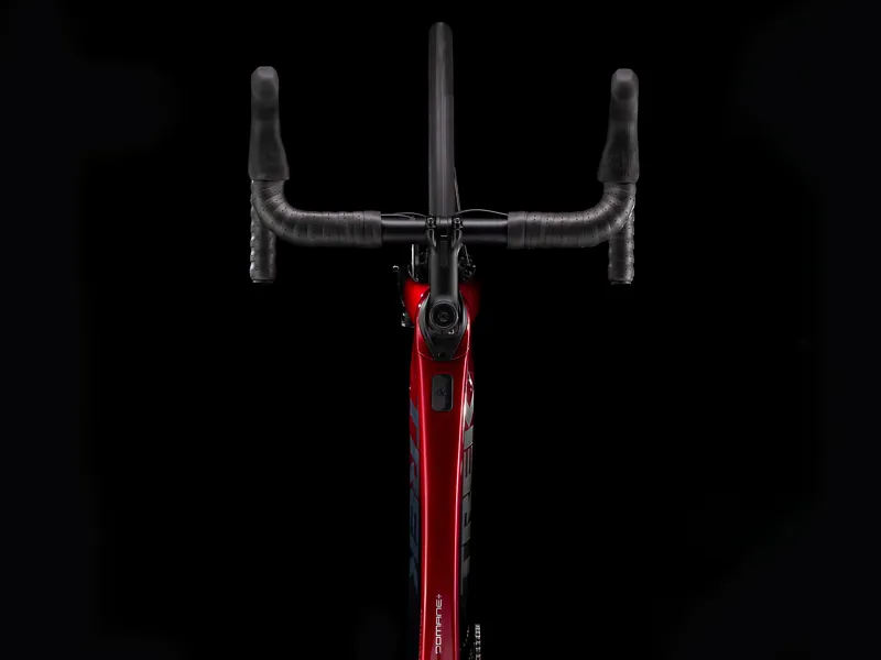 Trek Domane + LT 7 Road Bike Rage Red to Blue -6