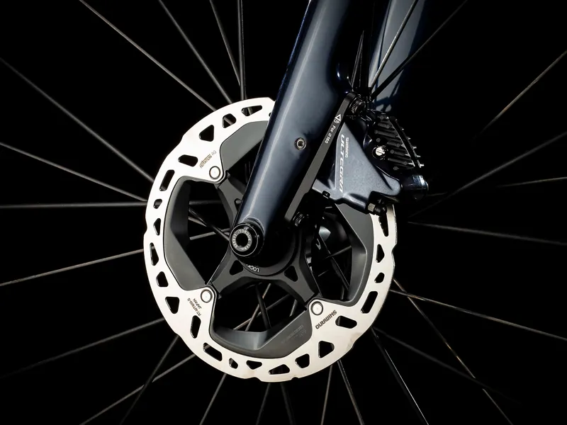 Trek Domane + LT 7 Road Bike Rage Red to Blue -3