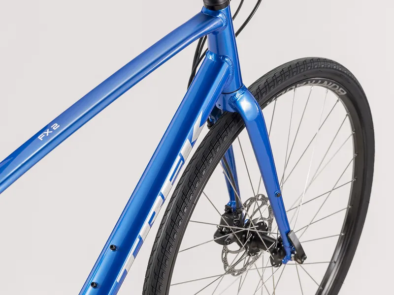 Trek FX 2 Disc Mens Hybrid Bike in Blue-7