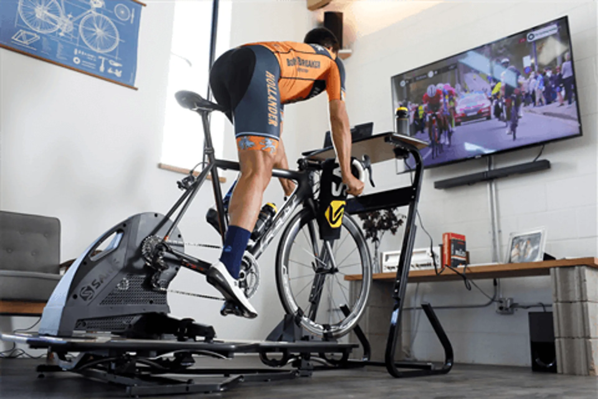 Turbo Trainer Best Budget Indoor Cycling Trainer Tacx Flow Smart