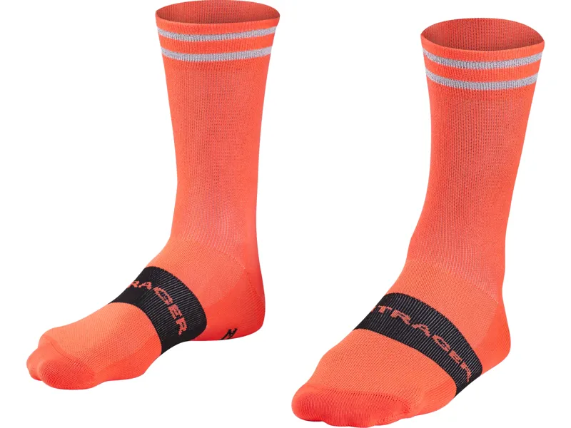 Bontrager Halo Crew Cycling Socks in Orange