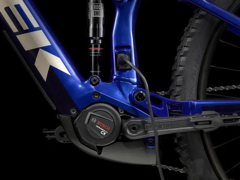 Trek Rail 5 Deore 625w Electric Mountain Bike in Hex Blue-5