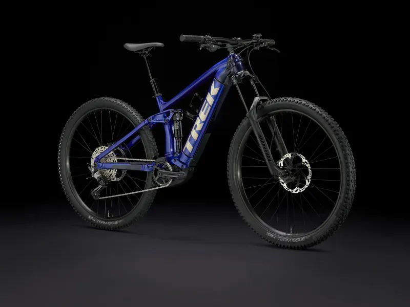 Trek Rail 5 Deore 625w Electric Mountain Bike in Hex Blue-1