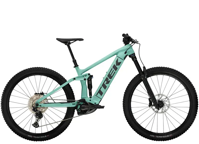 Trek Rail 7 Deore Xt Electric Mountain Bike in Lichen Green