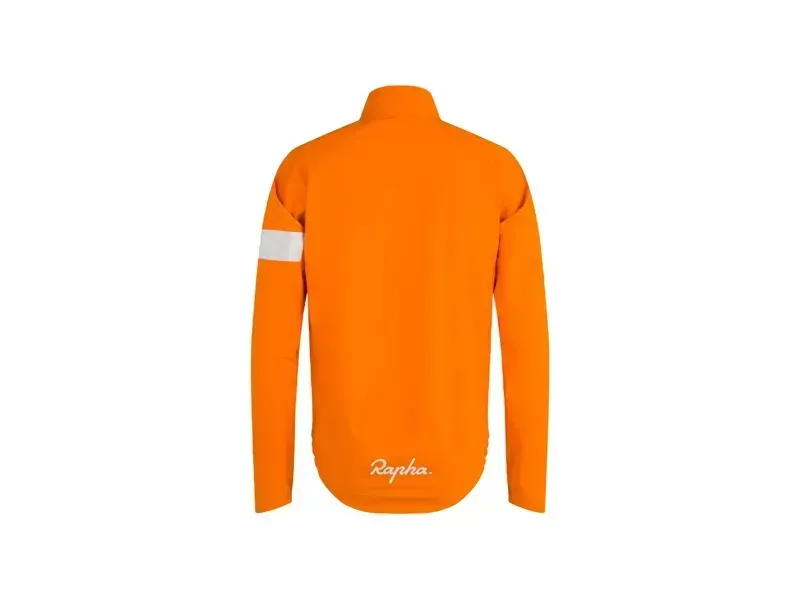Jacket Rapha 25 Core Rain Bright Orange/ Wh ORANGE/WHITE X-Large-1