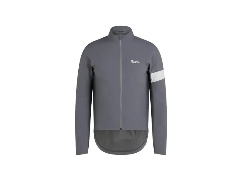 Jacket Rapha 25 Core Rain Men Grey/ White GREY/WHITE X-Large