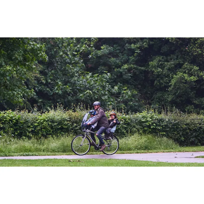 Urban Iki Rear Seat with Rack Mount in Black-4