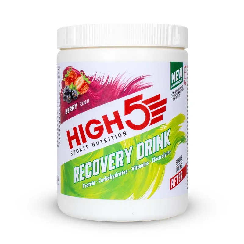 High5 Recovery 450g Drink Tub in White-6