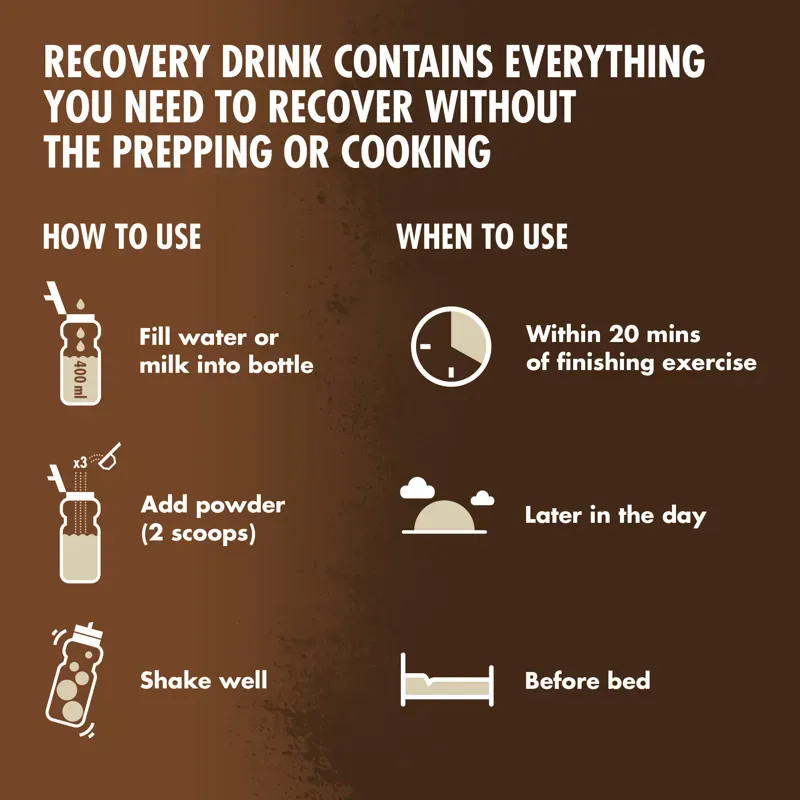 High5 Recovery 450g Drink Tub in White-2