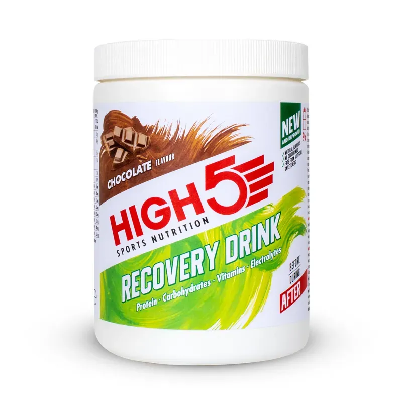 High5 Recovery 450g Drink Tub in White